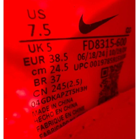 Nike Air Zoom Alphafly Next% 3 Bright Crimson Women's Size 7.5 FD8315-600 New - Picture 14 of 16